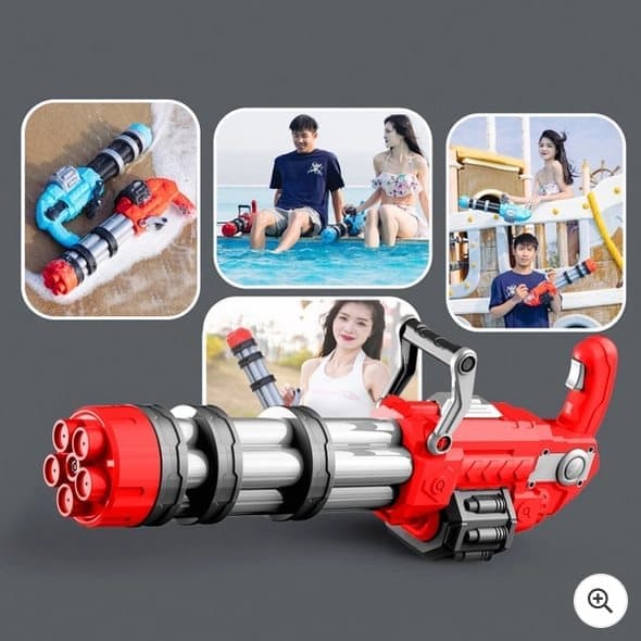 Electric Gatlin Water Blaster