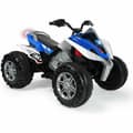 Miniatyrbild 1 av 8: Electric Quad Injusa Rage Light Blue White 12 V