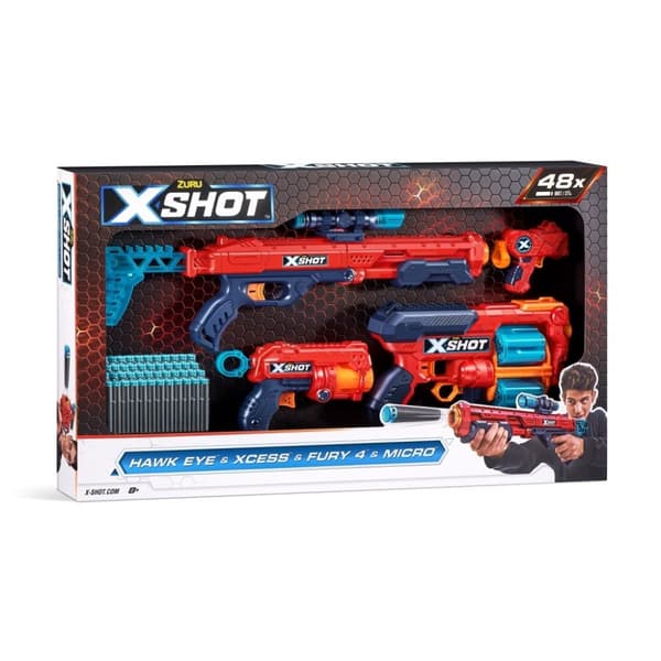 Zuru X-Shot Excel Mix Combo Pack + 48 pile