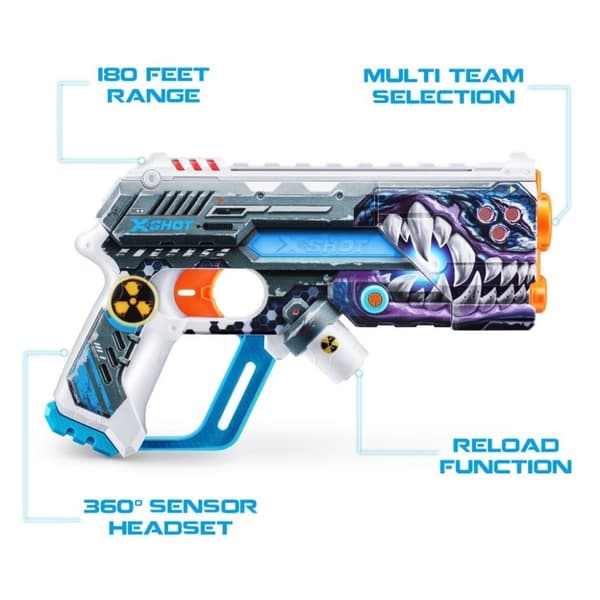 Zuru X-Shot Skins Laser 360 Blaster 2 Pakke