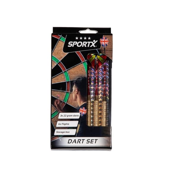 SportX Dart Set i kartong