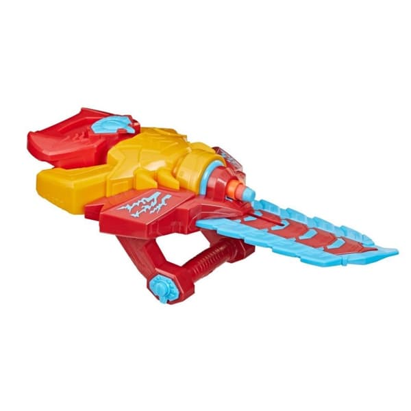 Nerf Marvel Mech Strike Monster Hunters Iron Man + 3 pilar