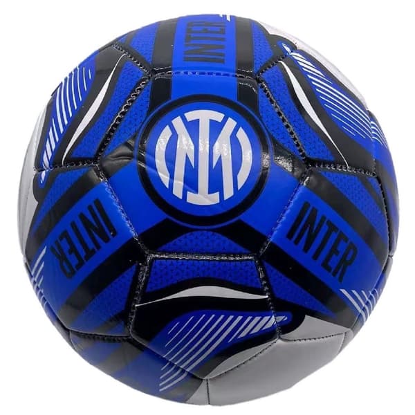 Inter Milan fodbold størrelse 5 Hvid/Blå/Sort
