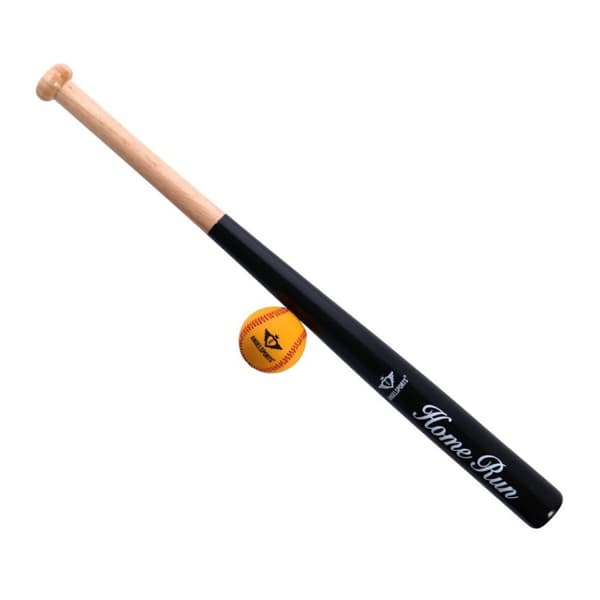 Angel Sports træbaseballbat med baseball