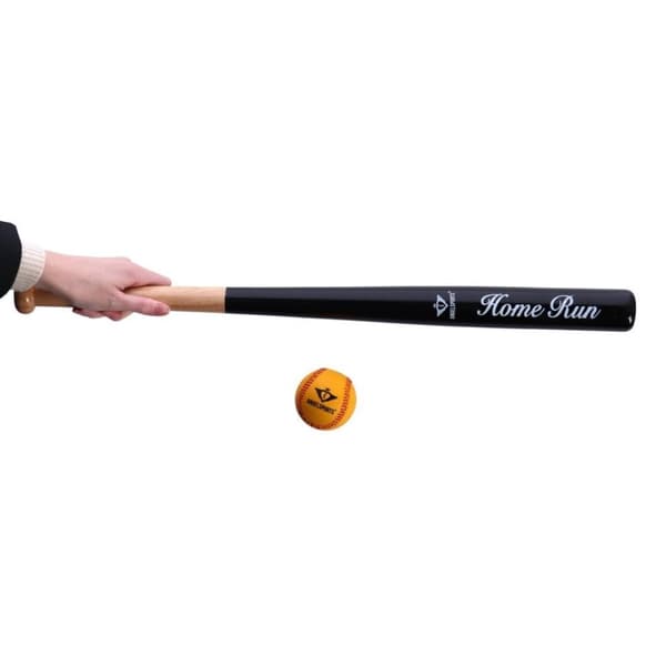 Angel Sports træbaseballbat med baseball