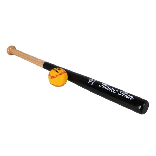 Angel Sports træbaseballbat med baseball