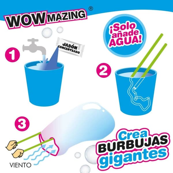 Bubble Blowing Game WOWmazing 41 cm (24 Units)