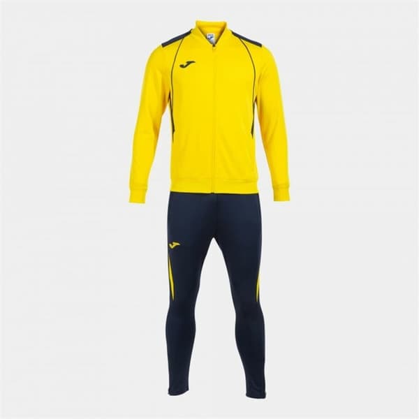 Children’s Tracksuit Joma Sport Championship VII Yellow Navy Blue 2 Pieces