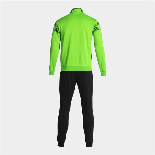 Children’s Tracksuit Joma Sport Lion II Black Green 2 Pieces