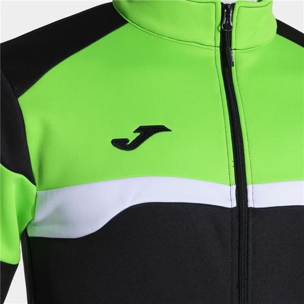 Children’s Tracksuit Joma Sport Danubio III Black Green 2 Pieces