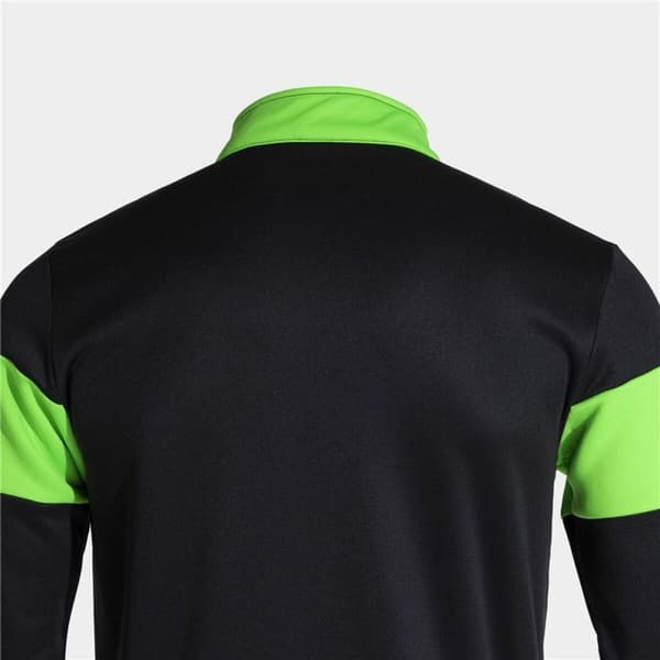 Children’s Tracksuit Joma Sport Danubio III Black Green 2 Pieces