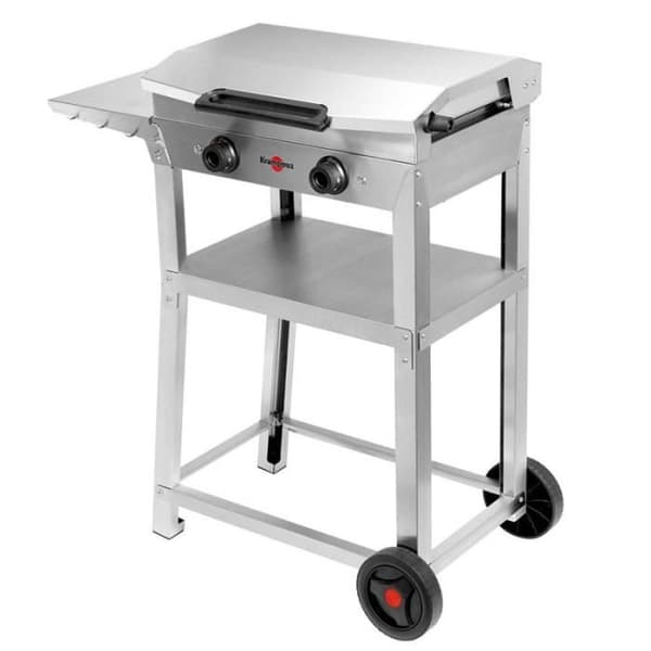 Elektrisk stekpanna - Krampouz - Kombi - På vagn - Idealisk för grillning - Lätt att använda