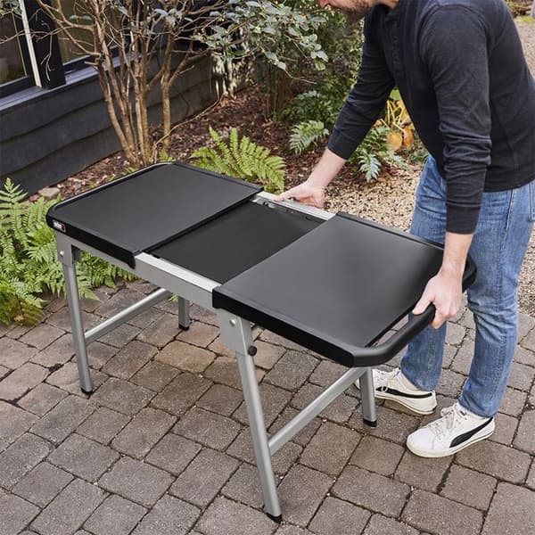 Ställning flexibel - Weber - 43 och 56 cm - Metall - Lätt att montera - Stöd på tillagningshöjd