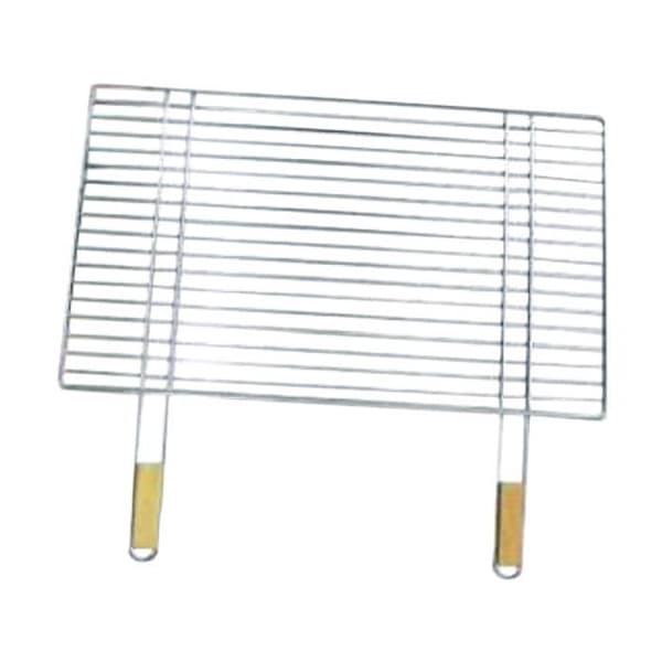 Rektangulär grill - IMAGIN - 60x40cm - Träkol - Metall