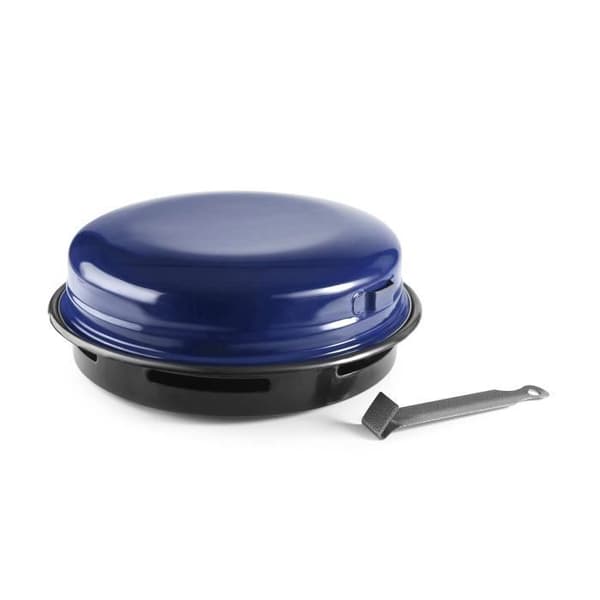 Gasgrill grill - Ibili - 980032 - Emaljerat stål - Rostfritt stål - Integrerat handtag