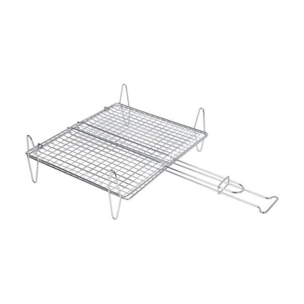 Grillgrill för fisk Sauvic Zink (30 x 35 cm) - SAUVIC - Vit