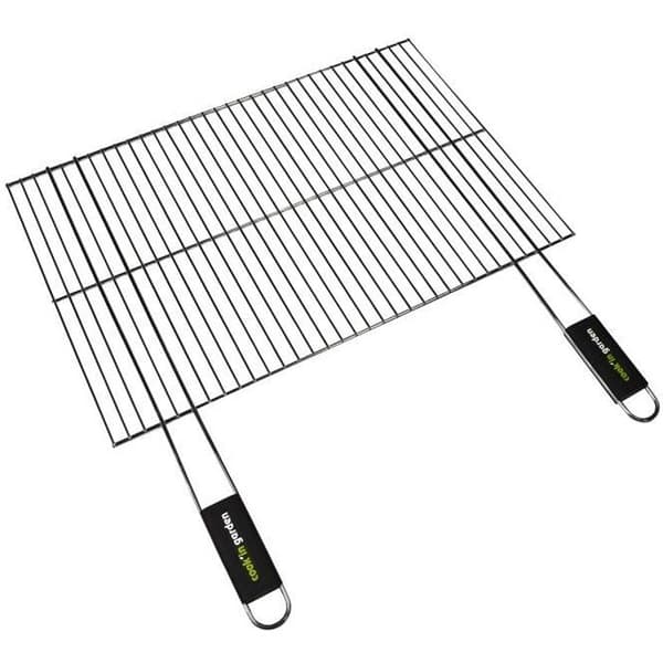 Stålgrill för kolgrill - Cook'in Garden - Rektangulär grill - 60 x 40 cm