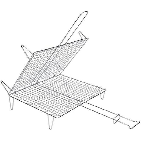Kupolgrill för kött eller fisk - SAUVIC - 40x45cm - Flamsäkert stål