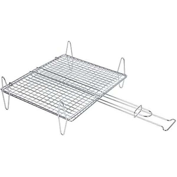 Kupolgrill för kött eller fisk - SAUVIC - 40x45cm - Flamsäkert stål