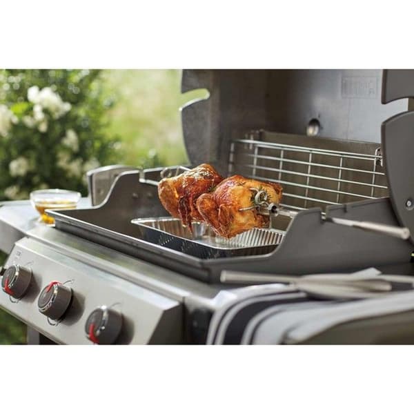 Rotisserie - WEBER - Genesis II 200/300 - 2 gafflar - Spottrotation - Metall