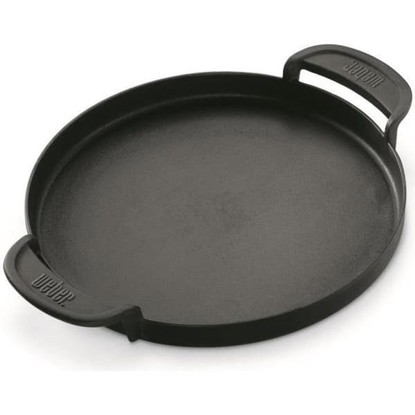 Plancha för Gourmet BBQ System - Weber - Gjutstål - Gas - Svart