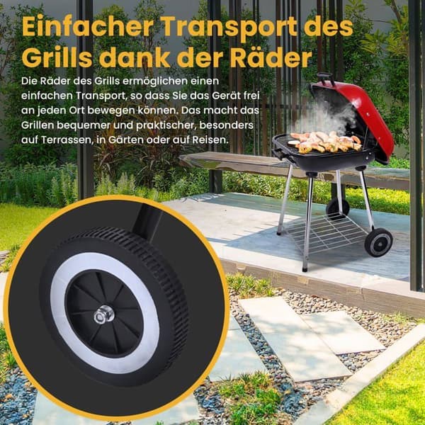 Extralink - EX.33881 - Elektrisk grill HOME GRILL PÅ HJUL GL-624