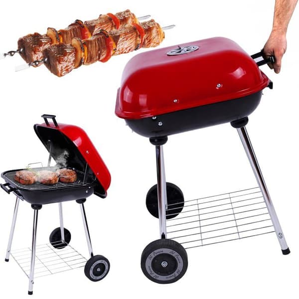 Extralink - EX.33881 - Elektrisk grill HOME GRILL PÅ HJUL GL-624