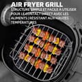 Miniatyrbild 2 av 4: C Grill 19cmx18,8cm Air Fryer Bred Enkel Grillgrill för kött för grill Utomhuscamping Hög motståndskraftig
