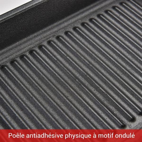 TD® Gjutjärn fyrkantig grillplatta dubbelör fyrkantig grillplatta gasspis induktionsspis universal
