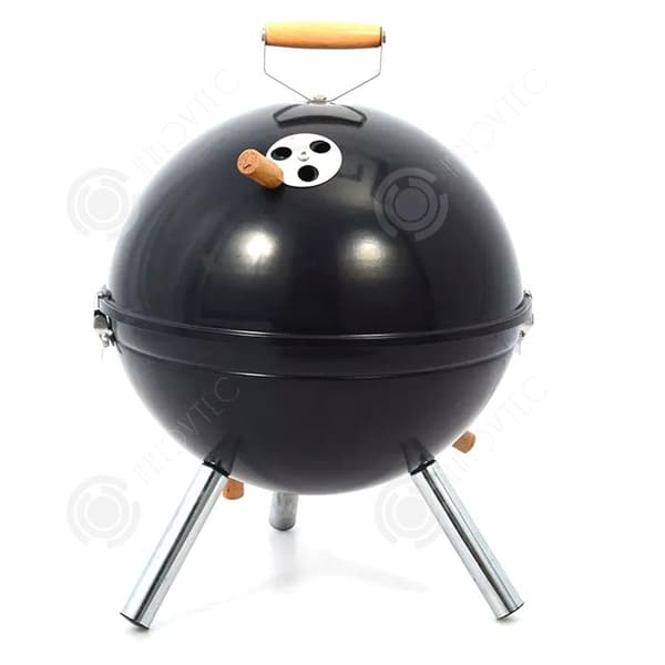 INN Kolgrill 30cm kolgrill bärbar kolgrill bordsgrill kolgrill svart