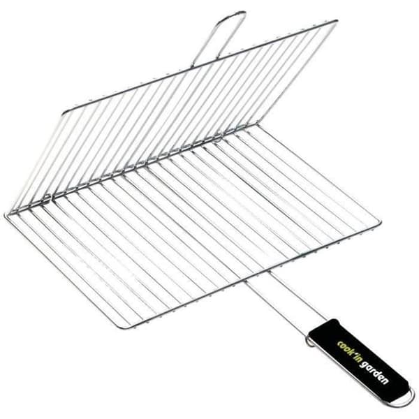 COOK Dubbel rektangulär grill - 40 x 30 cm