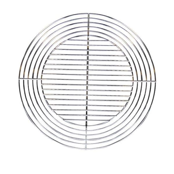 Stålgrill för kolgrill - Cook'in Garden - Rund skärbar grill - Ø 55 cm