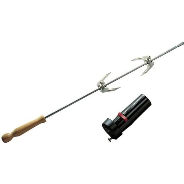BARBECOOK spettvändare - 60 cm - Batteridriven motor - För kolgrill