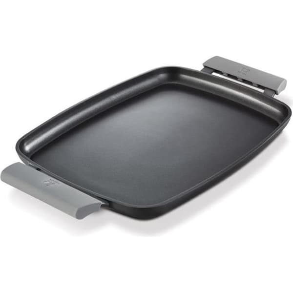 Grill - plancha i svart gjuten aluminium 47x48cm TEPPANYAKI