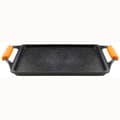 Miniatyrbild 1 av 5: Grillplatta 43 X 25cm, Induktion, Gjuten aluminium, PFOA-fri non-stick Wecook Ecochef Svart 51895