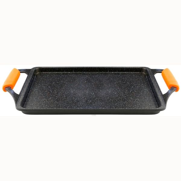 Grillplatta 43 X 25cm, Induktion, Gjuten aluminium, PFOA-fri non-stick Wecook Ecochef Svart 51895