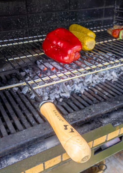 Sauvic - 02815 - Universal Rostfri Grill 60/70 x 40 cm