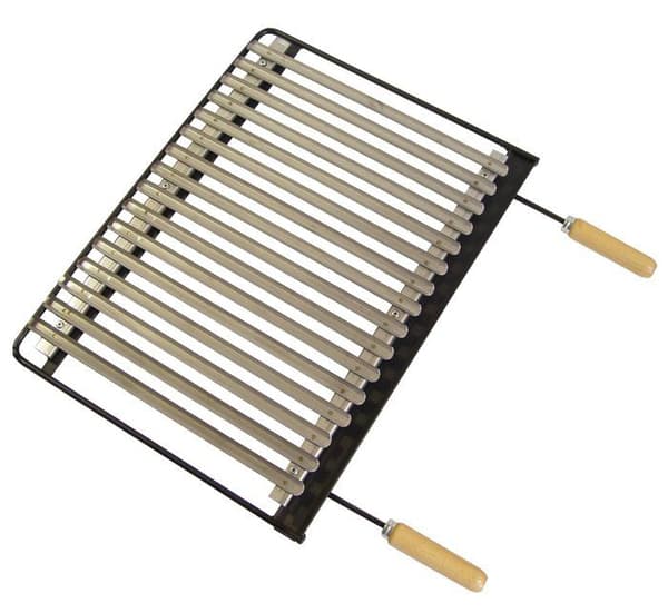 Imex el zorro - 71605 - Grillgrill i rostfritt stål 46,5 x 41 cm