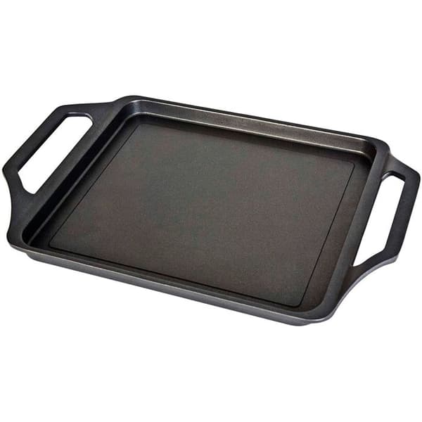 Grillplatta 43 X 25 cm, Induktion, Aluminiumgjutning, Non-stick utan PFOA Wecook Ecostone Svart 51871