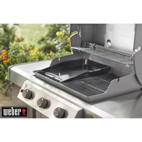 WEBER Genesis II plancha - 4 och 6 brännare - Emaljerat gjutjärn