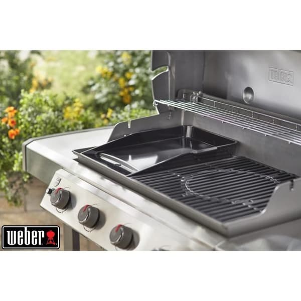 WEBER Genesis II plancha - 4 och 6 brännare - Emaljerat gjutjärn