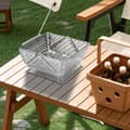 Miniatyrbild 2 av 5: Lollanda Hopfällbar BBQ campinggrill i rostfritt stål – portabel kolgrill för picknick och vandring