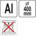 Miniatyrbild 3 av 3: PIZZAFILÉT 400MM