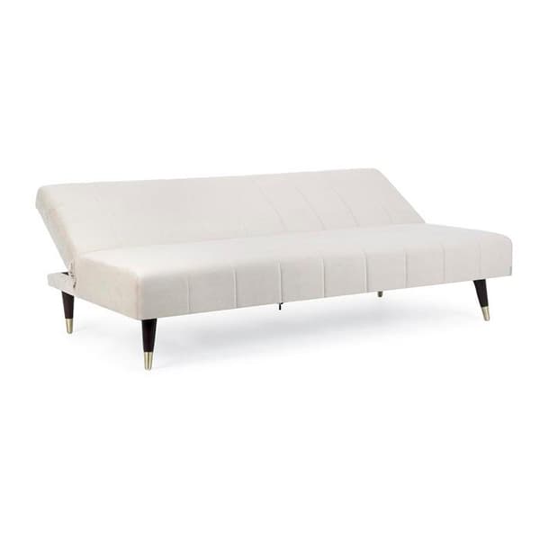 DIVANO-LETTO ALMA 3 PLATS BEIGE SAMMETEFFEKT 180X88X82H CM