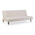 Miniatyrbild 1 av 3: DIVANO-LETTO ALMA 3 PLATS BEIGE SAMMETEFFEKT 180X88X82H CM