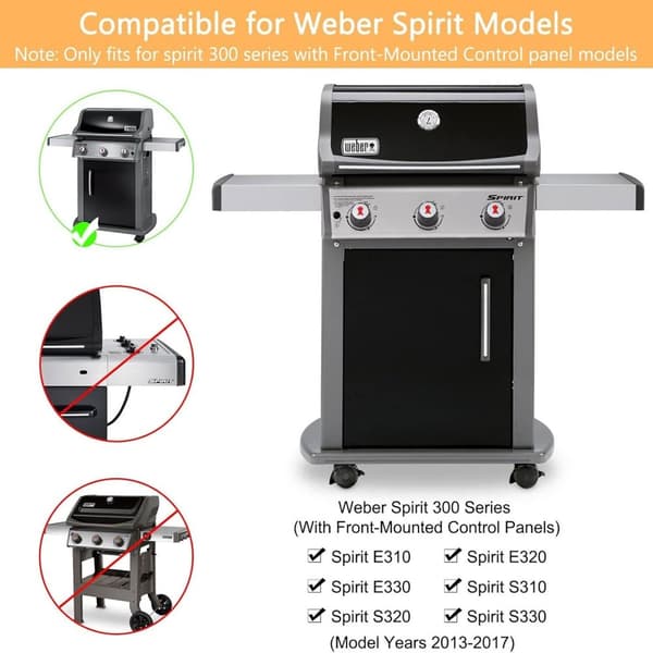 Värmeplattor för Weber Gasolgrillar - 3 pack 0