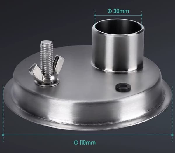 Wi-Fi Bluetooth BBQ-temperaturregulator med 4 sonder, automatisk rökfläktstyrenhet, automatisk temperaturkontroll