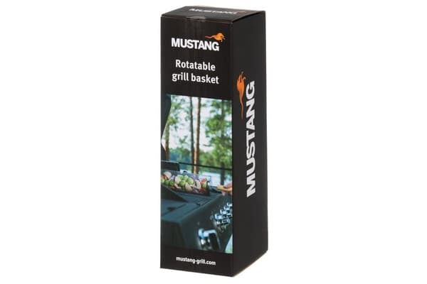 Roterbar grillkorg Mustang
