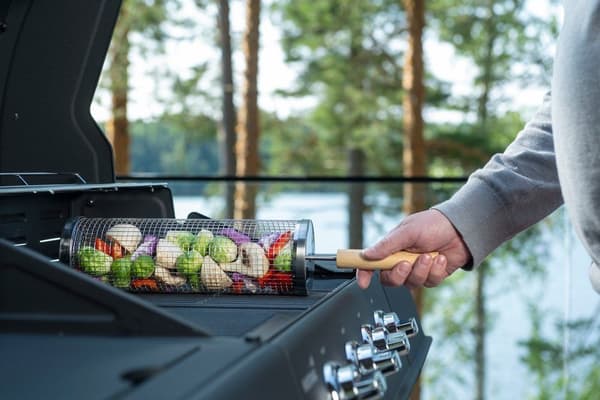Roterbar grillkorg Mustang