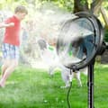Pikkukuva 2 / 5: OBOSOE Outdoor Mist System/Sumujärjestelmä tuulettimelle – 6 suutinta Sumuletku 6m venttiilillä ja jäähdytyssuihkurenkaalla